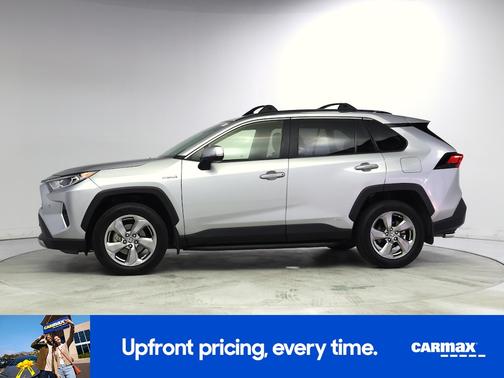 Silver 2020 Toyota RAV4 Hybrid Limited