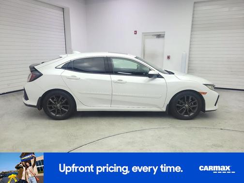 White 2020 Honda Civic EX-L