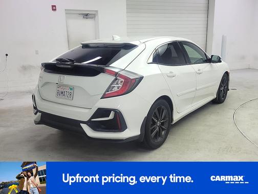 White 2020 Honda Civic EX-L