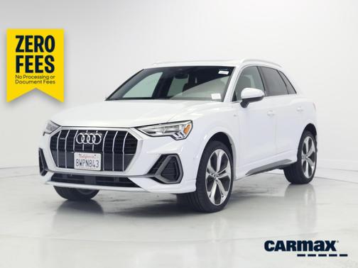 White 2021 Audi Q3 S-Line Premium Plus