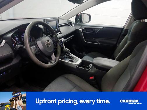 Red 2022 Toyota RAV4 LE