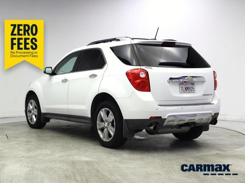 White 2015 Chevrolet Equinox LTZ