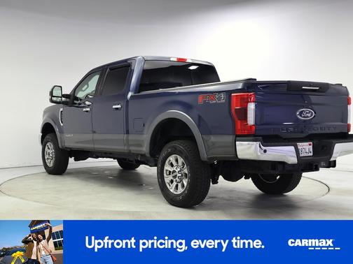 Blue 2019 Ford F-250 Lariat