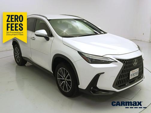 White 2023 Lexus NX 250