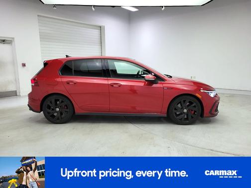 Red 2022 Volkswagen Golf GTI SE