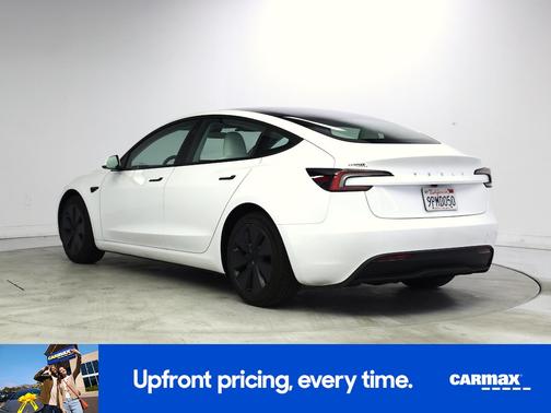 White 2024 Tesla Model 3