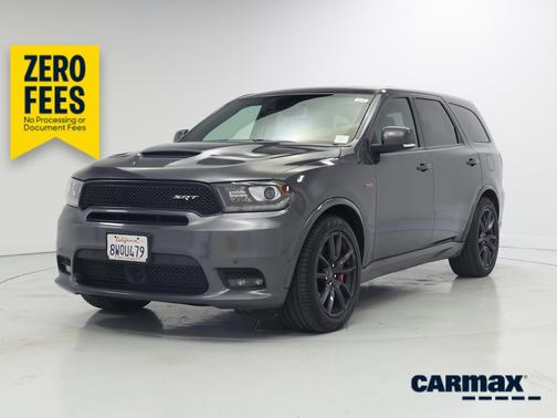Gray 2018 Dodge Durango SRT
