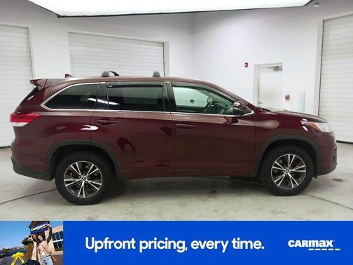 Burgundy 2018 Toyota Highlander LE Plus