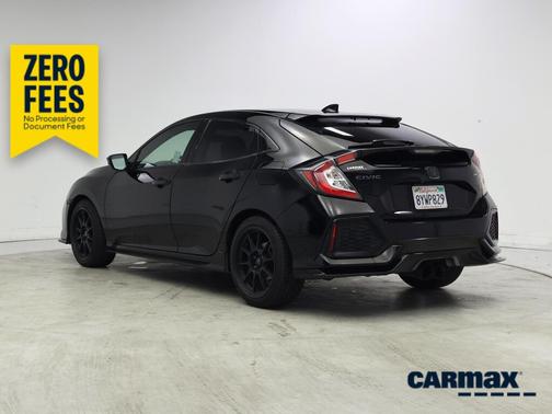 Black 2018 Honda Civic Sport