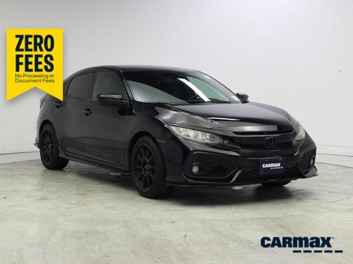 Black 2018 Honda Civic Sport