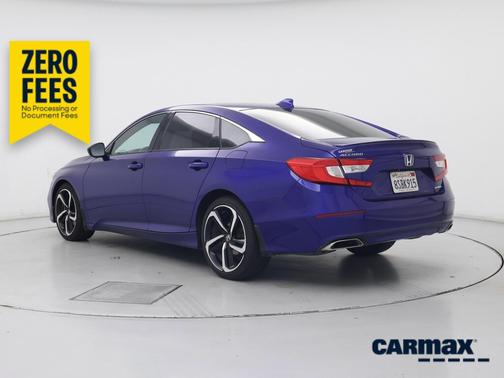 Blue 2020 Honda Accord Sport