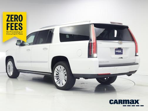 White 2019 Cadillac Escalade ESV Platinum