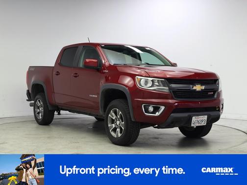 Red 2017 Chevrolet Colorado Z71