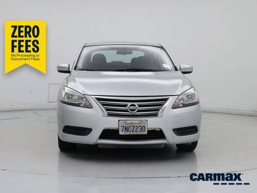 Silver 2015 Nissan Sentra SV