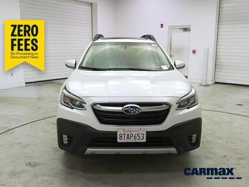 White 2020 Subaru Outback Limited