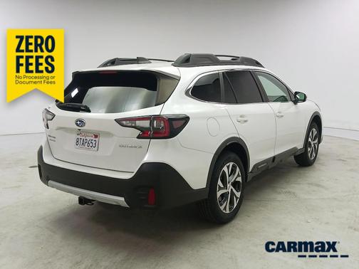 White 2020 Subaru Outback Limited