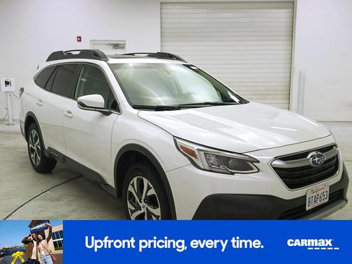White 2020 Subaru Outback Limited
