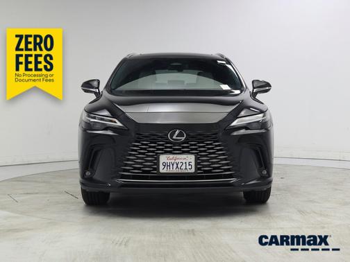 Black 2023 Lexus RX 350 Premium