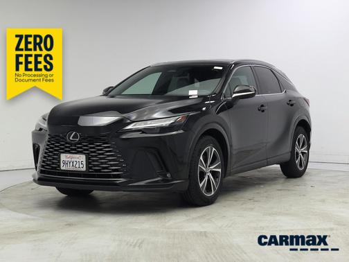 Black 2023 Lexus RX 350 Premium