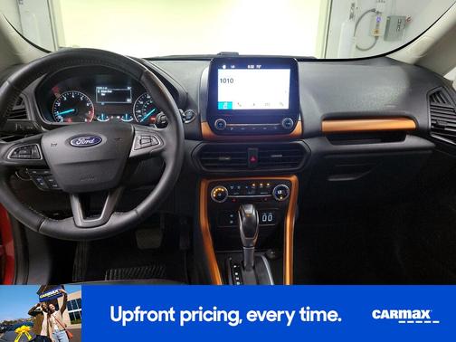 Red 2018 Ford EcoSport SES