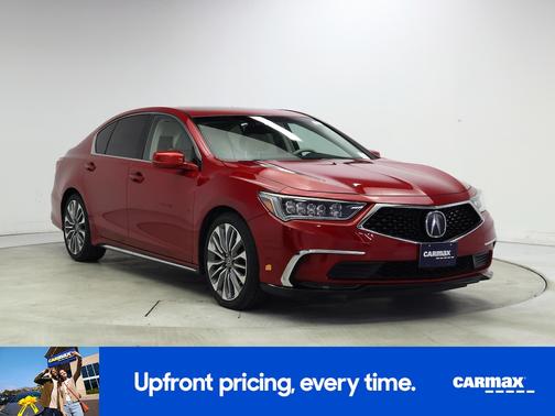 Red 2018 Acura RLX