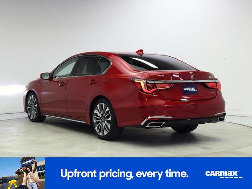Red 2018 Acura RLX