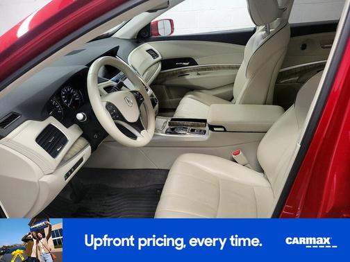 Red 2018 Acura RLX