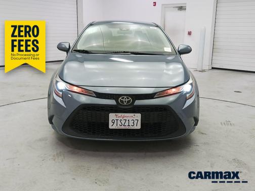 Blue 2020 Toyota Corolla LE