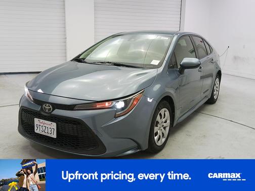 Blue 2020 Toyota Corolla LE