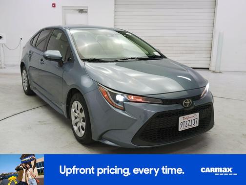 Blue 2020 Toyota Corolla LE