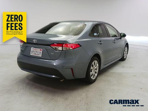 Blue 2020 Toyota Corolla LE