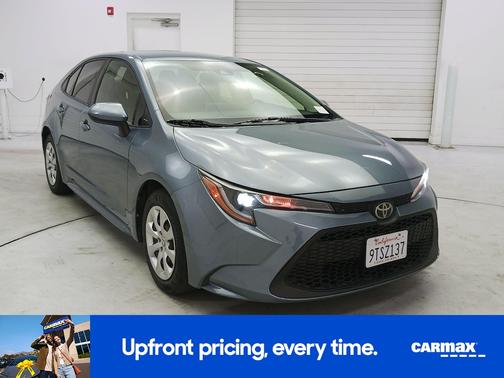Blue 2020 Toyota Corolla LE