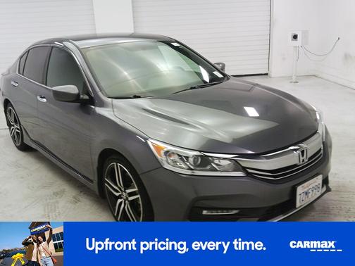 Blue 2017 Honda Accord Sport