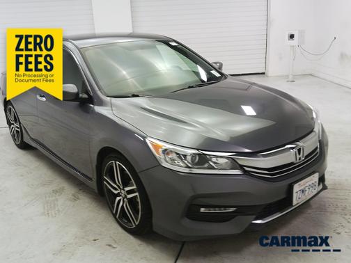Gray 2017 Honda Accord Sport