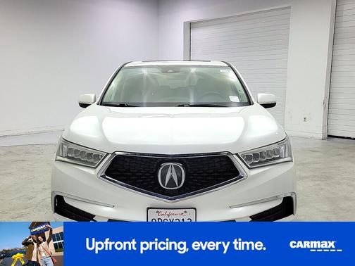 White 2018 Acura MDX
