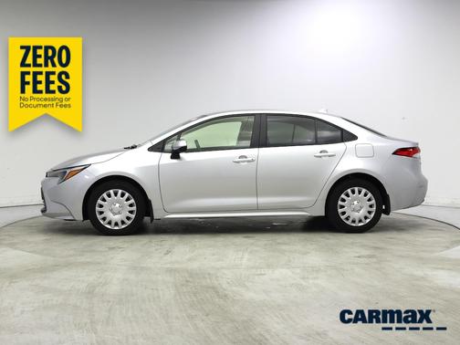 Silver 2024 Toyota Corolla Hybrid LE
