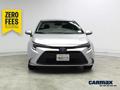 Silver 2024 Toyota Corolla Hybrid LE