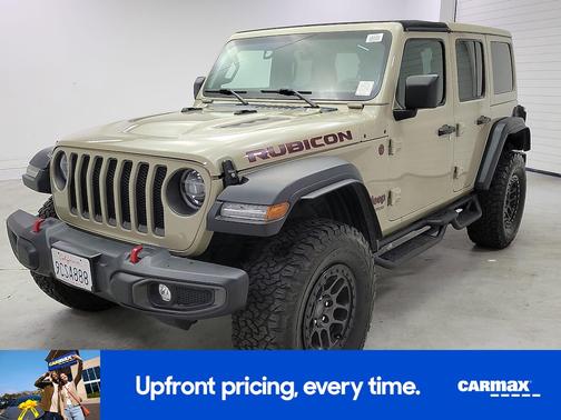 Tan 2022 Jeep Wrangler Unlimited Rubicon