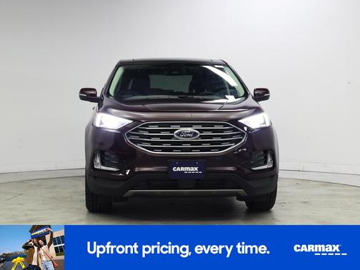 Burgundy 2020 Ford Edge SEL