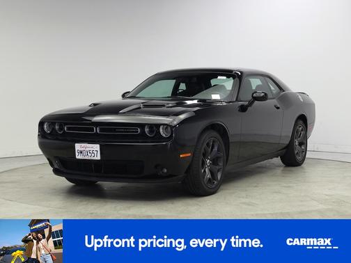 Black 2017 Dodge Challenger SXT Plus