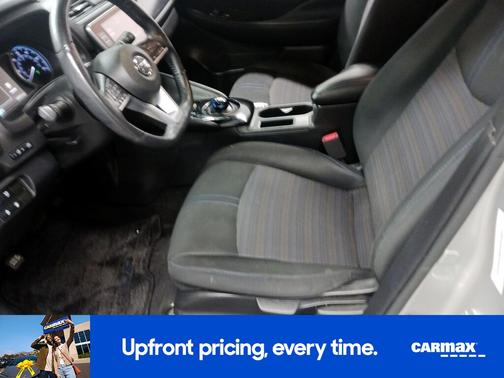 Silver 2021 Nissan Leaf SV