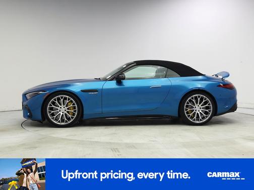 Blue 2023 Mercedes-Benz AMG SL 55