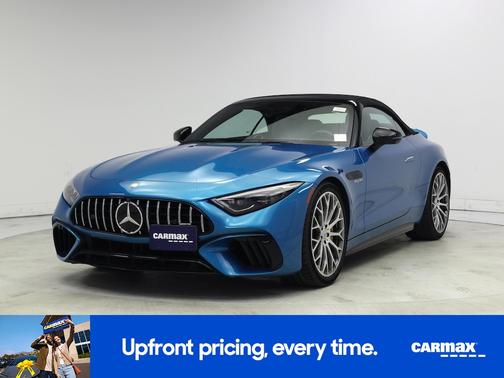 Blue 2023 Mercedes-Benz AMG SL 55
