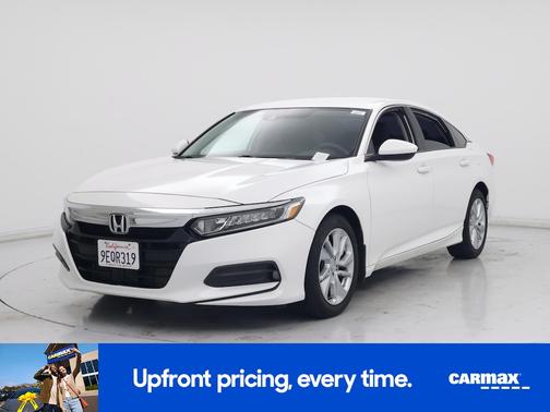 White 2018 Honda Accord LX