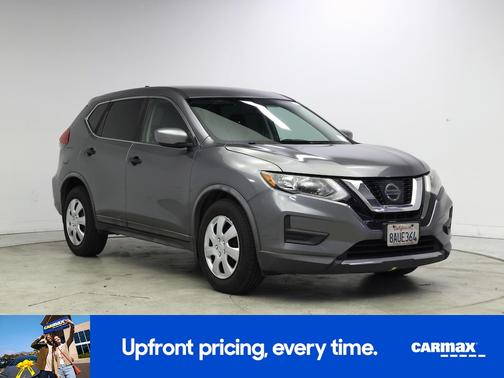 Gray 2017 Nissan Rogue S