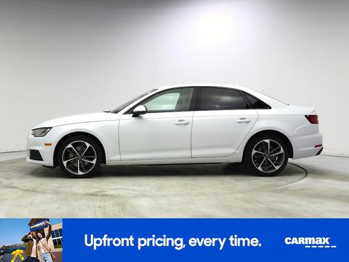 White 2019 Audi A4 Titanium Premium