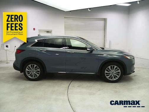 Gray 2023 INFINITI QX50 Luxe