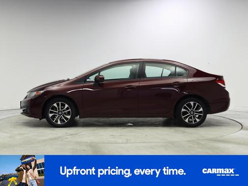 Red 2014 Honda Civic LX