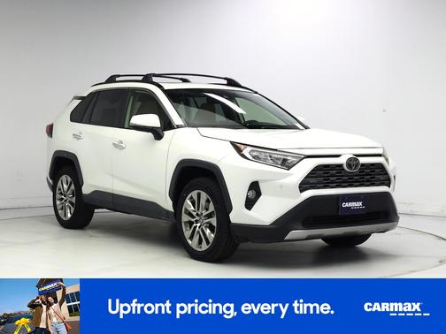 White 2019 Toyota RAV4 Limited