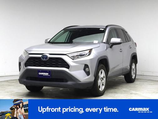 Gray 2021 Toyota RAV4 Hybrid XLE